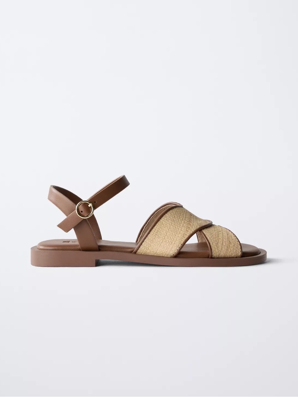 Zara Raffia Effect Sandals